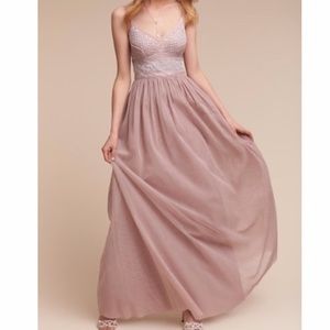 BHLDN Adrianna Papell Aida beaded dress